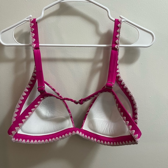 Cupshe Pink Floral Bikini Top - Picture 3 of 3